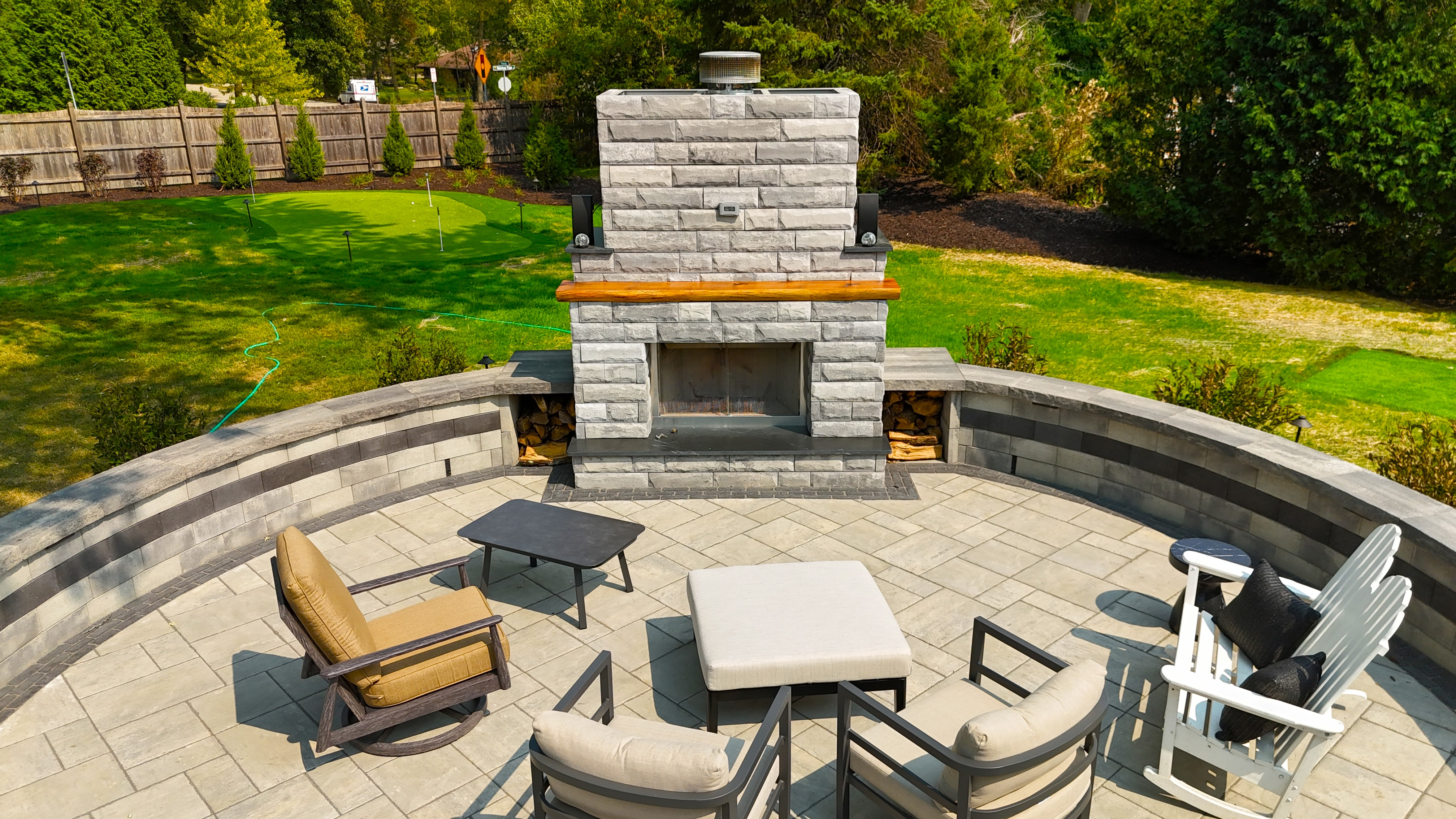 Liban Landscape | Premier Turf & Greens Outdoor Space Elm Grove